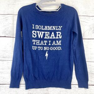 Harry Potter Blue Pullover Sweater Size XS